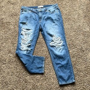 KANCAN CROPPED JEANS